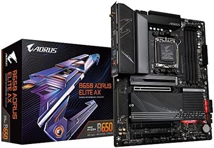 GIGABYTE B650 AORUS Elite AX AMD B650 ATX Motherboard with DDR5, PCIe 5.0, WiFi 6E, 5-Year Warranty