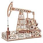 Wood Trick Oil Derrick Rig Toy - Oi