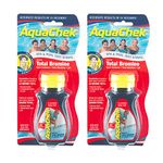 AquaChek 521253-02 Red Total Bromine Test Strips (2 Pack)