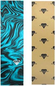 Black Diamond Grip Skateboard Graphic Griptape Sheet Liquid 9" x 33" Grip Tape