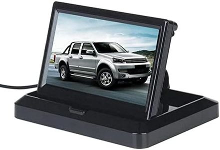 BW - Monitor digitale pieghevole per fare retromarcia con l’auto, con schermo TFT LCD