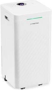 TROTEC TTK 27 HEPA Luftentfeuchter und Luftreiniger 2-in-1 – 12 L/Tag, bis 15 m²/37 m³, HEPA-Filter, Hygrostat, Timer