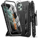 FNTCASE for iPhone 12 Pro Max Phone Case with Belt-Clip N