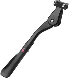 Bike Kickstand Adjustable Strong Rear Mount Aluminum Alloy Bicycle Kickstand fo r24 26 700C 27.5 28 29 inch Electric Bike Mountain Bike Adult Bike (40mm)