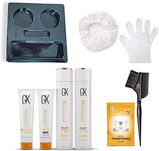 GK HAIR Global Keratin The Best Consumer Box Kit Smoothing Keratin Treatment Professional Brazilian Complex Blowout Straightening For Silky Smooth & Frizzy Hair