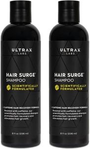 Ultrax Labs Hair Growth Shampoo for Thinning Hair and Hair Loss Shampoo for Women and Men, Hair Surge 8oz. | 2 Pack