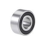 uxcell 3204-2RS Angular Contact Ball Bearing 20x47x20.6mm Sealed Bearings 5204-2RS