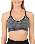 Kindred Bravely Sublime Support Low Impact Nursing & Maternity Sports Bra (Grey Heather, Medium)