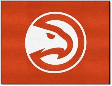 FANMATS 19424 Atlanta Hawks All-Star Rug - 34 in. x 42.5 in. Sports Fan Area Rug, Home Decor Rug and Tailgating Mat