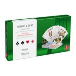 ASS Altenburger 22570188 Playing Card Box - French Image in Environmentally Friendly Box for Rummy, Skat, Bridge, Canasta