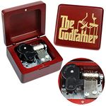 The Godfather Music Box Vintage Wood Carved Mechanism Musical Box Wind Up Music Box Gift for Christmas,Birthday,Valentine's Day,Best Gift for Kids