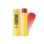 RENEE Everyday Tinted Lip Balm - Cherry Berry, Heals, Moisturizes & Protects with SPF 30, for Dry & Chapped Lips, Enriched with Vitamin C, Shea Butter & Hyaluronic Acid, Skincare Infused Makeup 4.5 Gm