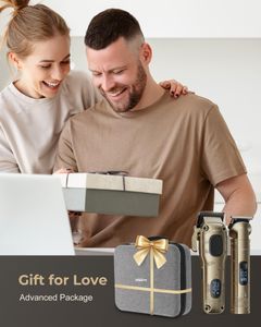 Vgrpro Cordless Hair Clippers – Gold, Rechargeable Grooming Trimmer