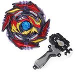 mlywd Bey Battling Tops Burst SuperKing, Bey Blade Launcher and Grip Battle Game Set Right Spin DB Layer System Gyro Toys Set Gifts for Kids Children Boys, B-170-01