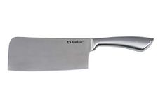 Alpina Cleaver Kitchen Cleaver I Stainless Steel 18cm for Bones Meat Kitchen Knife Cleaver Butcher Cleaver Meat Cleaver, Silver