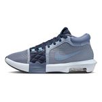 Nike Men's Sports Basketball Shoes, Ashen Slate Diffused Blue University Blue White, 13