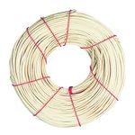 RAYHER HOBBY Coil of Round Rattan Reed for Basket Making and Weaving, Coil of Reeds 125g, Diameter 1.8mm, No 2, natural, 6502200