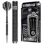 WINMAU Blackout 22 Gram Tungsten Darts Set with Flights and Shafts (Stems)