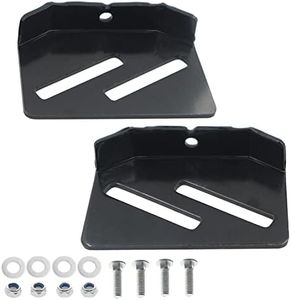 Masnln Skid Shoes 532174762 LH & 532436125 RH Metal Plate for Husqvarna Poulan Craftsman Snowblower