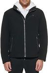 Tommy Hilfiger Men's Classic Zip Front Polar Fleece Jacket, Black, L