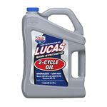 1 Gallon, (Single Unit) : Lucas Oil 10115 Semi-Synthetic 2-Cycle Oil - 1 Gallon Jug