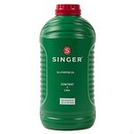 Singer Industrial Sewing Machine Oil - 1 Liter (33.8 Oz.) All Purpose Oil