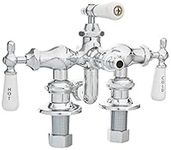 Barclay Leg Tub Diverter Faucet for Cast Iron Tub with Old Style Spigot