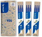 PILOT Frixion Rollerball Refill 0.7 Refill (Set of 9) (Blue)