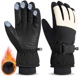 RIGWARL -10℉ Kids Ski Gloves Waterproof, Anti-Slip Kids Snow Gloves for Boys Girls Aged 5-13, Windproof Ski Gloves Kids Winter Gloves for Snowboarding Sledding Ice Skating Alaska Cruise Snowball Fight