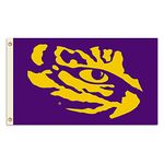 BSI NCAA LSU Tigers 3x5' Flag with Grommets