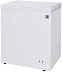 RCA RFRF450-AMZ, 5.1 Cubic Foot Chest, Deep Freezer Cold Storage for Food, White