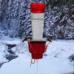 Hummingbird Feeder Heater for Winter, Heated Hummingbird Feeders for Outdoors, Hummingbird Feeder Warmer, Heated Bird Feeder Attaches to The Bottom of an Existing Feeder (Feeder Not Included)