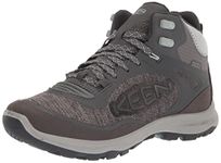 KEEN Women's Terradora Flex Mid Waterproof Hiking Boots, Magnet/Cloud Blue, 8.5 UK