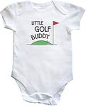 Hippowarehouse Little Golf Buddy baby vest bodysuit (short sleeve) boys girls