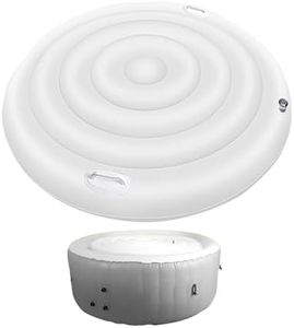 Inflatable Hot Tub | Hot Tub Windproof with Handles,Thermal Tub with Heat Insulation for Spa Centre, Hostel, Bathroom