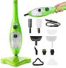 H2O MOP X5 Steam Mop and Handheld Steam Cleaner For Cleaning Hardwood and Kitchen Tile Floors, Grout Cleaner, Upholstery Cleaner and Carpets