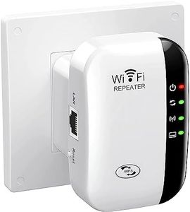JORPETS WiFi Extender, WiFi Repeater Wireless Signal Booster Long Range, Long Range Wireless Internet Repeater 300Mbps 2.4GHz, Quick Setup, WiFi Dead Zones Killer