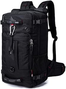 Sac à Dos de Randonnée 40L pour Outdoor Sport Voyage Fitness Trekking, 3 en 1 comme Sac à Dos, Sac à Bandoulière Crossbody Sac à Main, Gros Sac Imperméable Multipoches Anti-vol avec Serrure