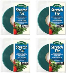 BestNest Gardeneer Stretch Tie Gardener's Wraps, 150', Pack of 4