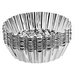 uxcell 20pcs Cupcake Mold, Stainles