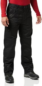Regatta Pantalones Profesionales Pro Action Resistentes al Agua con múltiples Bolsillos para Hombre, 54 EU
