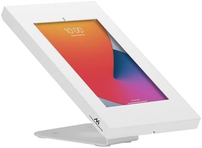 Maclean MC-475 - Soporte para Tablet con Protección Antirrobo para Montaje en Pared o Mesa, Compatible con 9,7"-11", iPad/iPad Air/iPad Pro, Samsung Galaxy Tab A/Tab A7/Tab S6 Lite (Blanco)