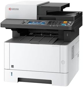 Kyocera ECOSYS M2640idw All-in-One Monochrome Laser Printer (Print/Copy/Scan/Fax), 42 ppm, Up To Fine 1200 dpi, Gigabit Ethernet Wireless & Wi-Fi Direct, HyPAS capable, 4.3in Touchscreen Panel, 512 MB