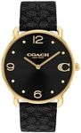 Coach Women's Elliot 14504289 Quartz Watch, Black, 36 mm Case Diameter