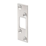 Prime-Line Products E 2461 Deadbolt Strike, High Security, Satin Nickel