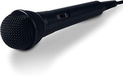 808 Singsation Dynamic Microphone with 6' Cord, Lightweight, No Batteries Required, Plug and Play Accessory, Designed for SPKA30/SPKA700 Karaoke Machines