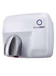 BLUEDRY Blue Storm Electric Automatic Rotating Nozzle Hand Dryer (White)