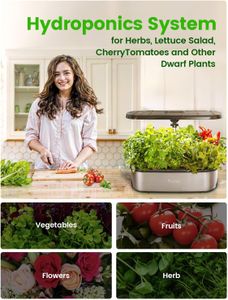 LETPOT Hydroponics Growing System – 12 Pod Indoor Garden Kit