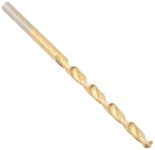 10 PACK 1/8 TITANIUM COATED HSS DRILL BITS FOR WOOD METAL & PLASTIC