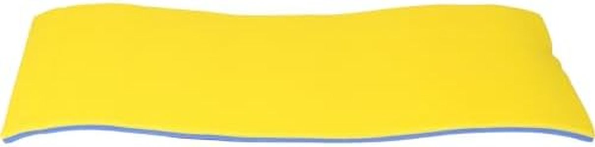 HANABASS Floating Water Mat and Swim Pad 110x40x2.2cm Double-Layer Foam Swimming Board for Kids and Adults Blue-Yellow Water Floating Carpet for Pool Lake Beach